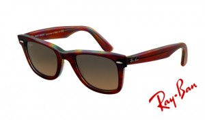 Knockoff Ray Ban RB2140 Wayfarer Sunglasses Red Tortoise Frame Crystal