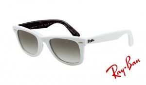 Knockoff Ray Ban RB2140 Wayfarer Sunglasses Top Texture on White Frame