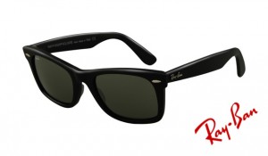 Knockoff Ray Ban RB2151 Wayfarer Sunglasses Black Frame Crystal Green