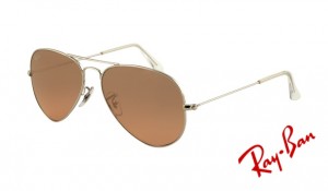Knockoff Ray Ban RB3025 Aviator Sunglasses Arista Frame Pink Brown
