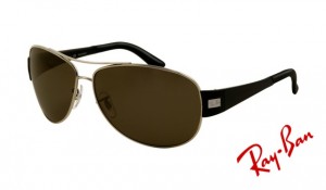 Knockoff Ray Ban RB3467 Sunglasses Gunmetal Frame Polarized Deep Green