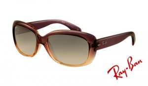 Knockoff Ray Ban RB4101 Jackie Ohh Sunglasses Brown Frame Crystal Brown
