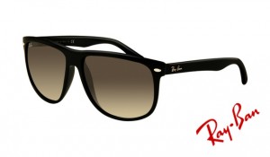 Knockoff Ray Ban RB4147 Sunglasses Black Frame Crystal Brown Polarized