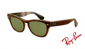 Knockoff Ray Ban RB4169 Sunglasses Havana Frame Crystal Green Lens