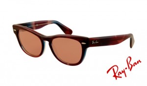 Knockoff Ray Ban RB4169 Sunglasses Wind Red Frame Crystal Orange Lens