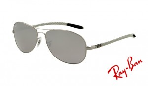Knockoff Ray Ban RB8301 Tech Sunglasses Gunmetal Frame Grey Mirror