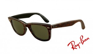 Knockoff Ray Ban RB2140 Wayfarer Sunglasses Top Texture on Black Frame