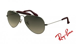 Knockoff Ray Ban RB3422Q Sunglasses Gunmetal Frame Grey Gradient Green