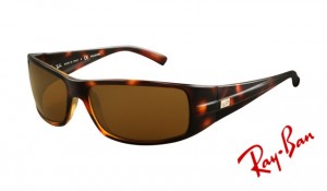 Knockoff Ray Ban RB4057 Sunglasses Havana Frame Crystal Brown Polarized