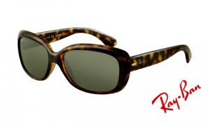 Knockoff Ray Ban RB4101 Jackie Ohh Sunglasses Light Havana Frame Crystal 