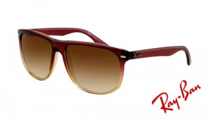 Knockoff Ray Ban RB4147 Sunglasses Brown Frame Crystal Light Brown