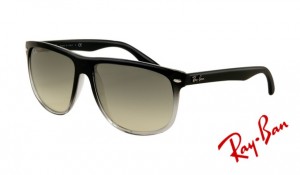 Knockoff Ray Ban RB4147 Sunglasses Black Frame Crystal Grey Gradient Lens