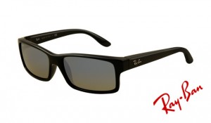 Knockoff Ray Ban RB4151 Sunglasses Black Frame Crystal Grey Gradient Lens