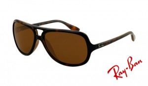 Knockoff Ray Ban RB4162 Sunglasses Light Havana Frame Crystal Brown