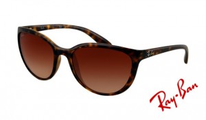 Knockoff Ray Ban RB4167 Sunglasses Havana Frame Deep Brown Gradient Lens