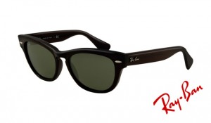 Knockoff Ray Ban RB4169 Sunglasses Black Frame Crystal Geen Lens