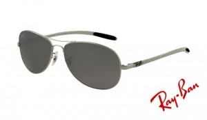 Knockoff Ray Ban RB8301 Tech Sunglasses Gunmetal Frame Grey Mirror
