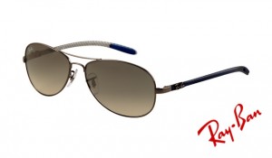 Knockoff Ray Ban RB8301 Tech Sunglasses Gunmetal Frame Green Mirror